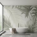 Spa Sanctuary Tropical Palm & Jungle Foliage Wall Mural